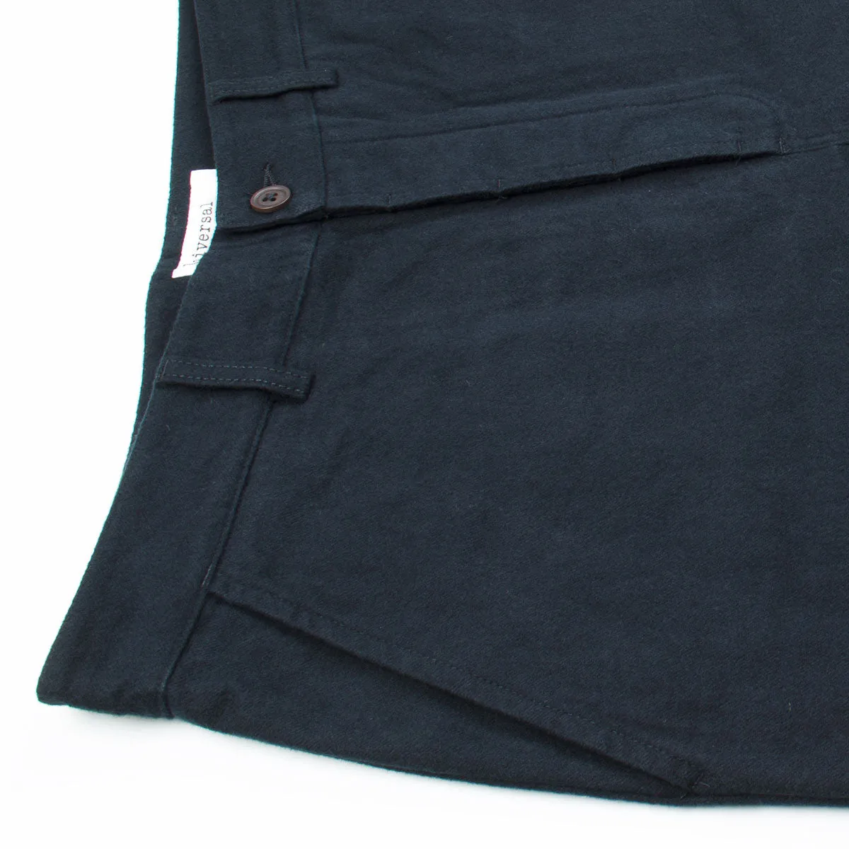 Universal Works - Military Chino Nebraska Cotton - Black