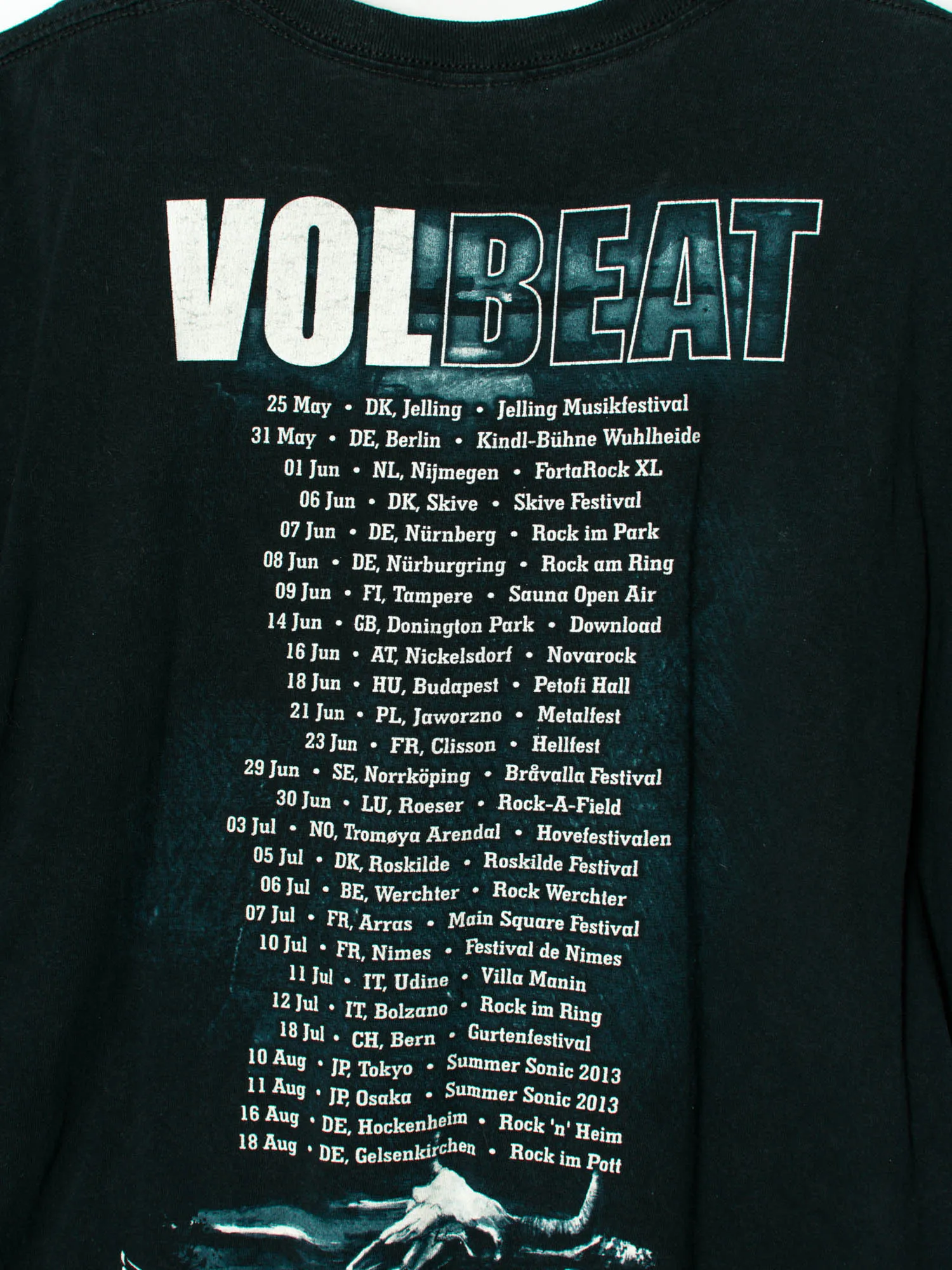 Vol Beat Cotton Tee