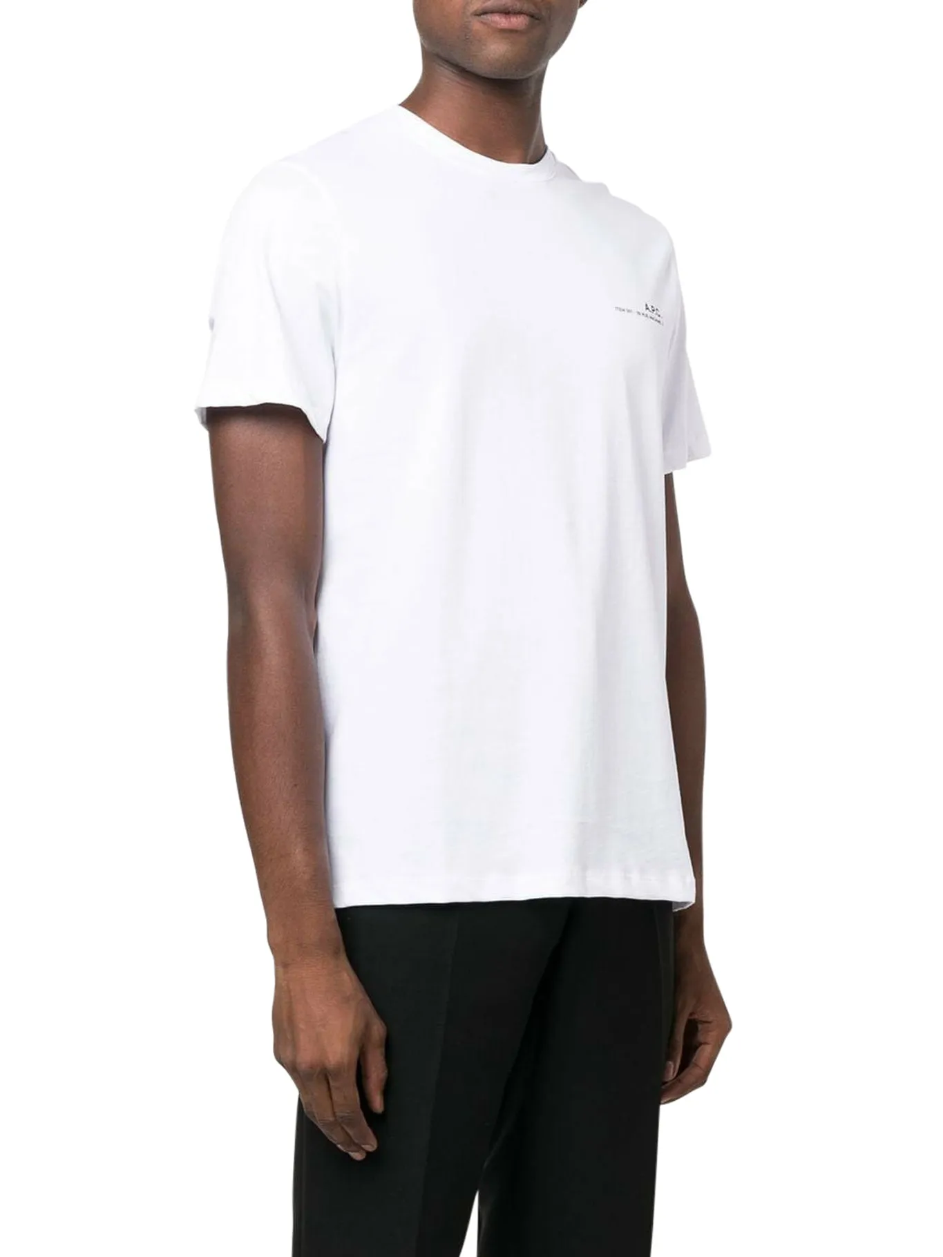 White cotton T-shirt