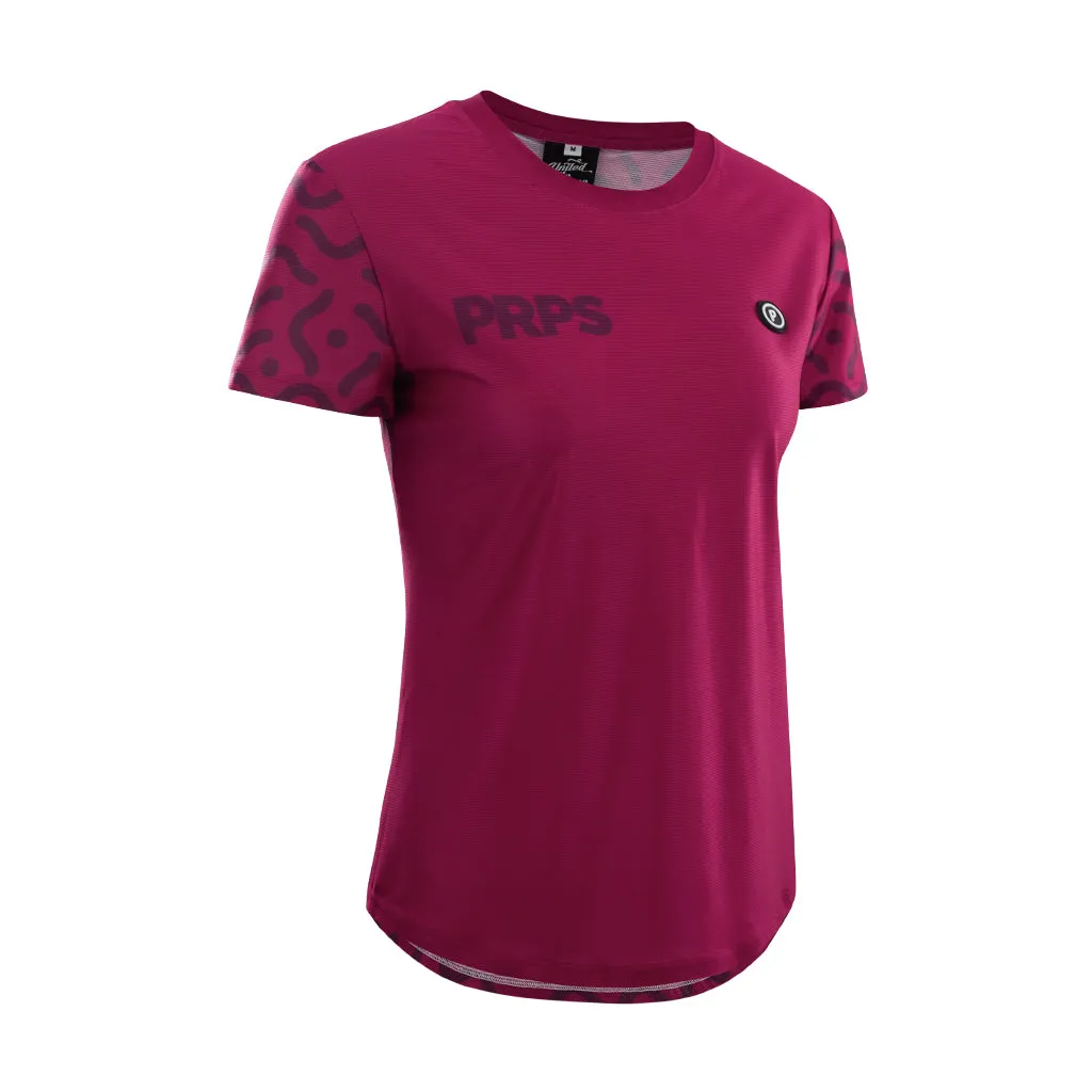 Women Running T-Shirt Hypermesh ELITE (Amaranth Red)