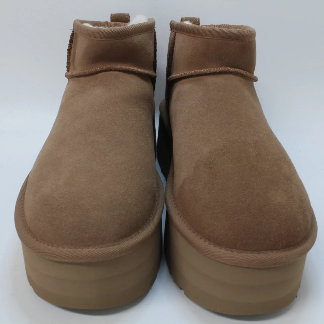 Womens UGG Classic Ultra Mini Platform Chestnut Uk Size 6